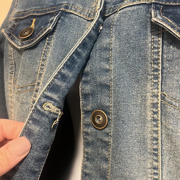 BACCINI Denim Jacket. New condition Small - Picture 4 of 6